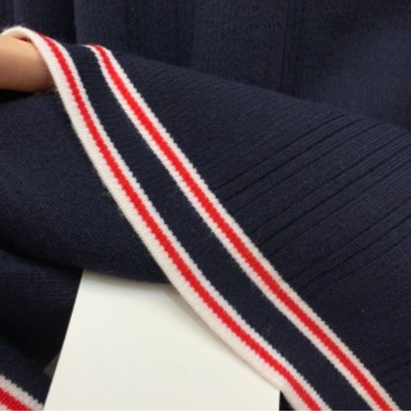 Gucci Wool Knit V-Neck Cardigan