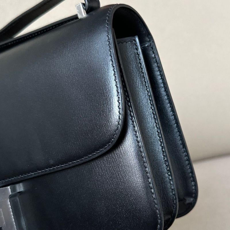 Hermes Black Constance Bag