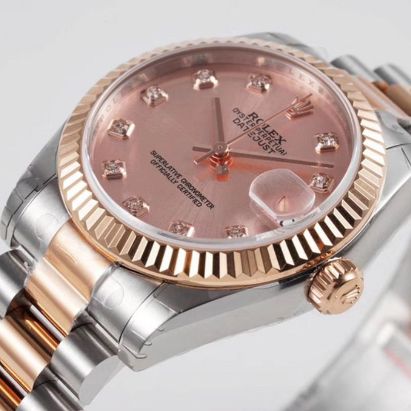 Rolex Lady-Datejust 26 Pink Diamond Dial Women's Watch