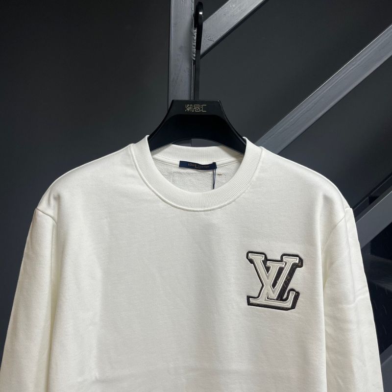 Louis Vuitton Sheepskin Embroidery Sports Sweatshirt