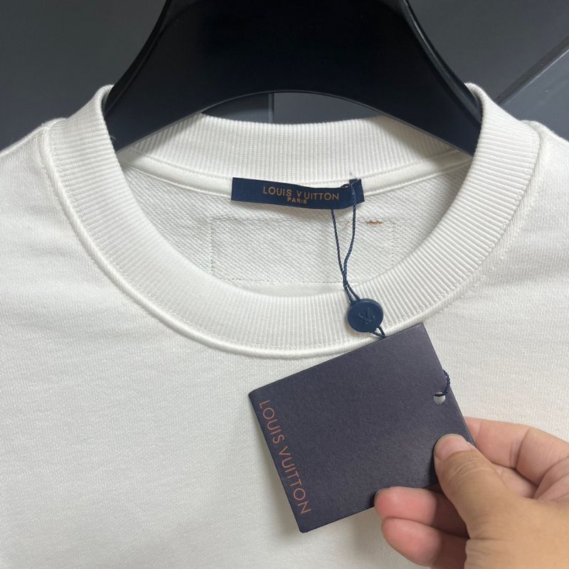 Louis Vuitton Sheepskin Embroidery Sports Sweatshirt