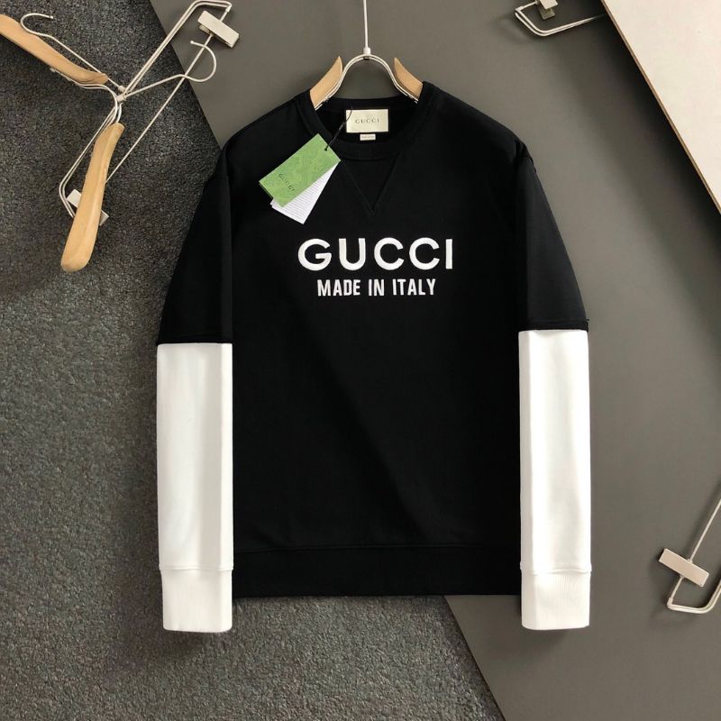 Gucci Embroidered Logo Premium Sweatshirt