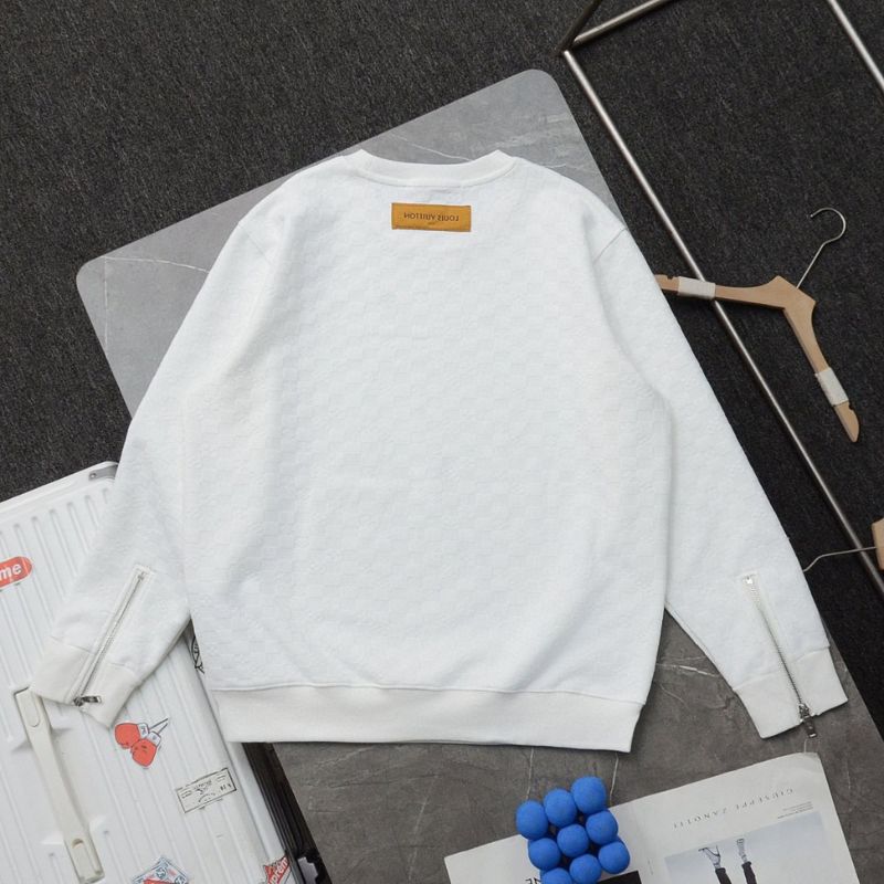 Louis Vuitton Jacquard Zipper Casual Sweatshirt