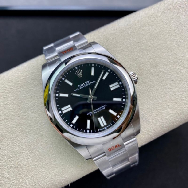 Rolex Oyster Perpetual Black Dial Watch