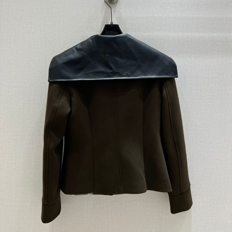 LV Inspired Autumn/Winter Brown Collar Jacket