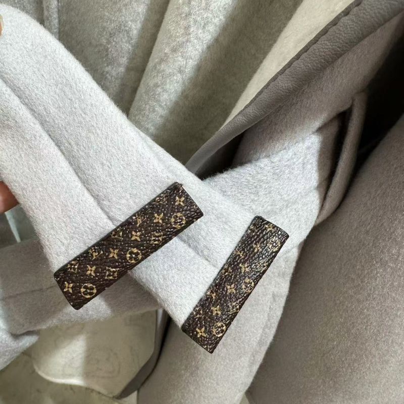 LV Home Hollow Flower Wool Short Coat