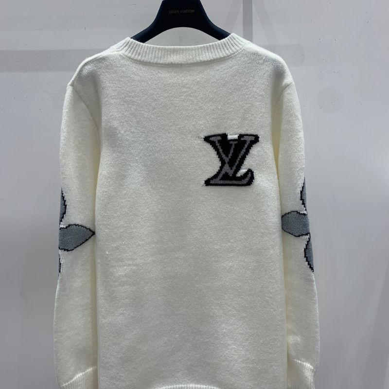 Louis Vuitton AW Jacquard Knitted Pullover Sweatshirt