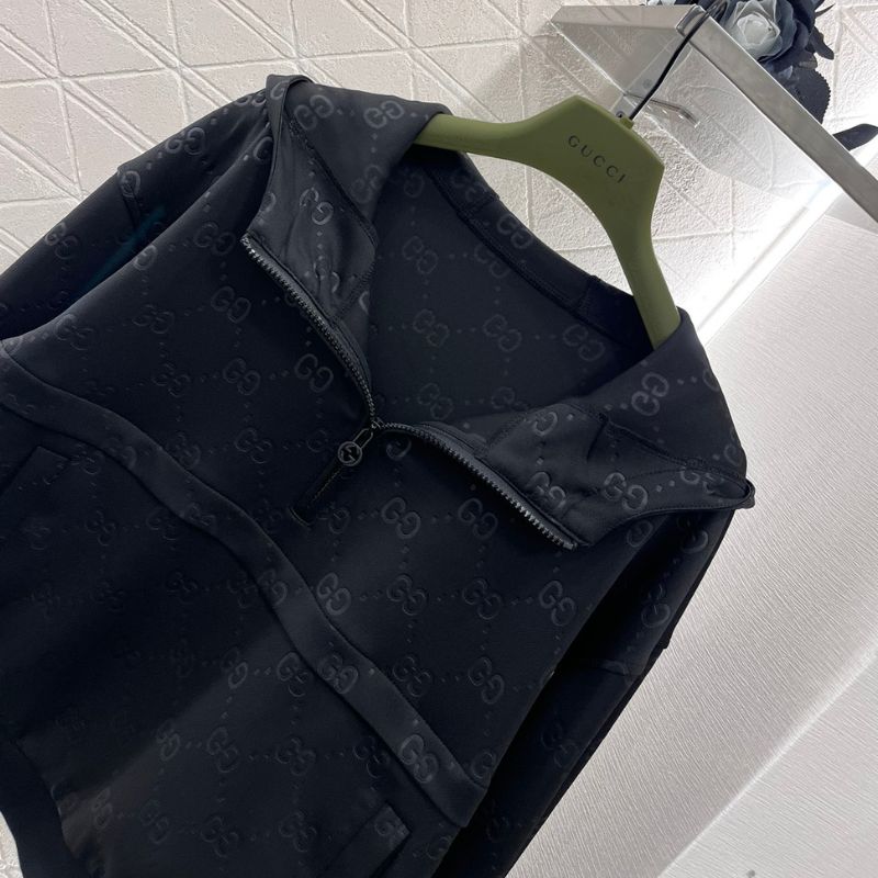 Gucci Hooded Zipper Sweatshirt
