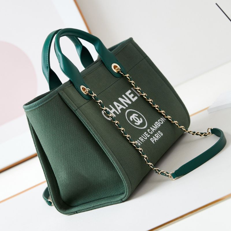 Chanel Olive Grove Beach Bag