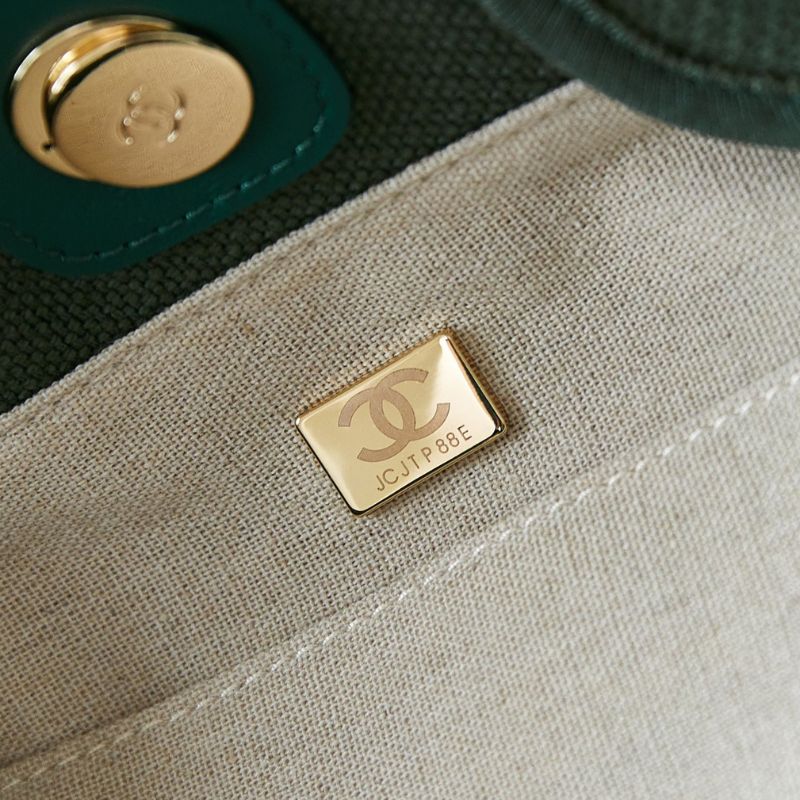 Chanel Olive Grove Beach Bag