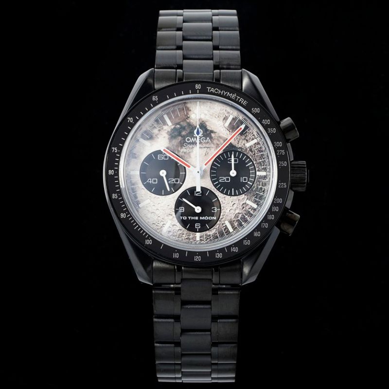 Omega Black Venom PVD Speedmaster Planet Limited Edition Watch