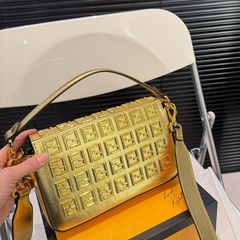 Fendi Versace Joint Baguette Bag