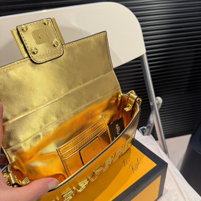 Fendi Versace Joint Baguette Bag