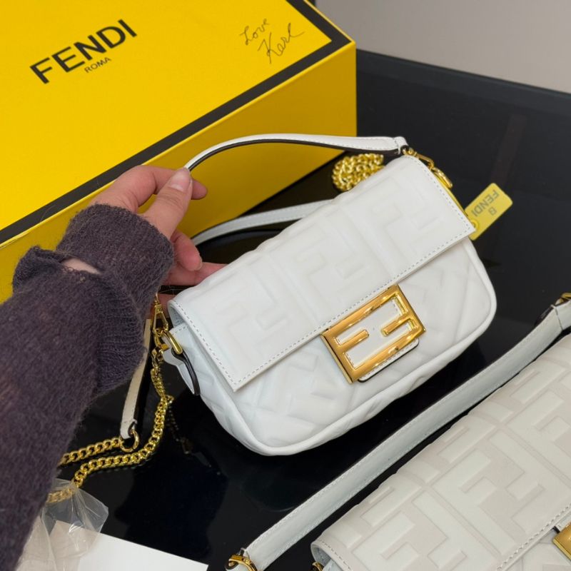 Fendi Baguette Cowhide Bag
