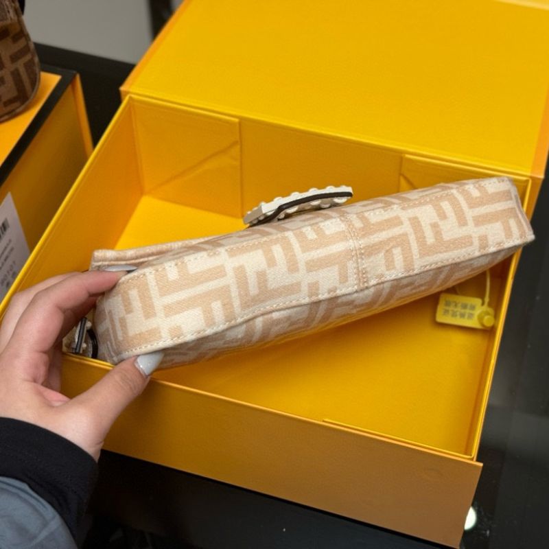 Fendi Retro Baguette Shoulder Bag