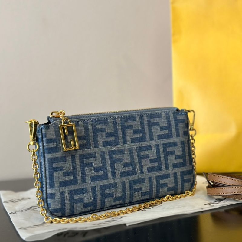Fendi Retro Mahjong Zipper Bag