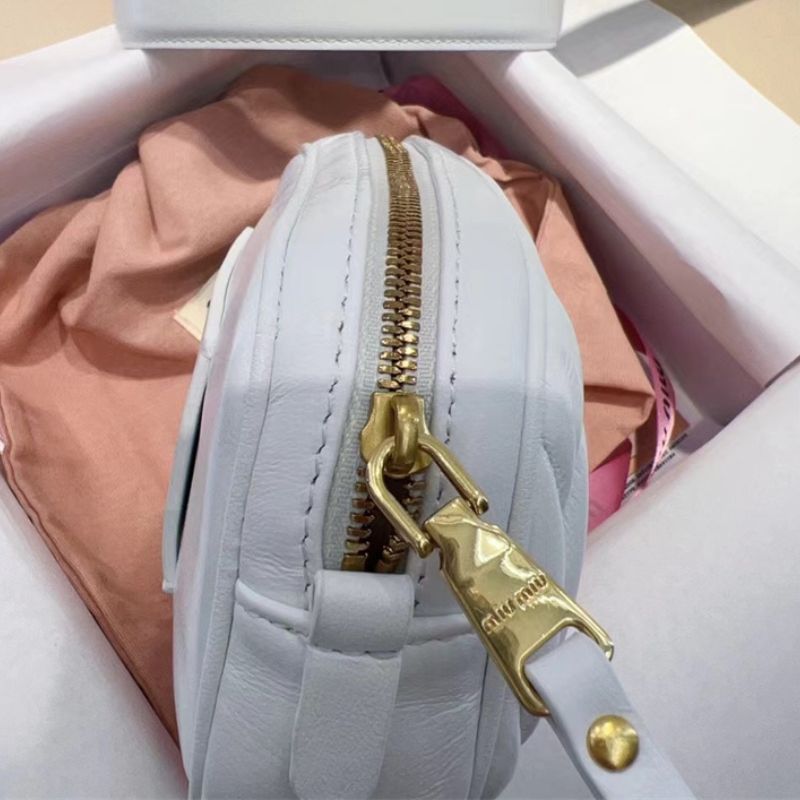 Miu Miu Women Belt With Matelassé Pouch