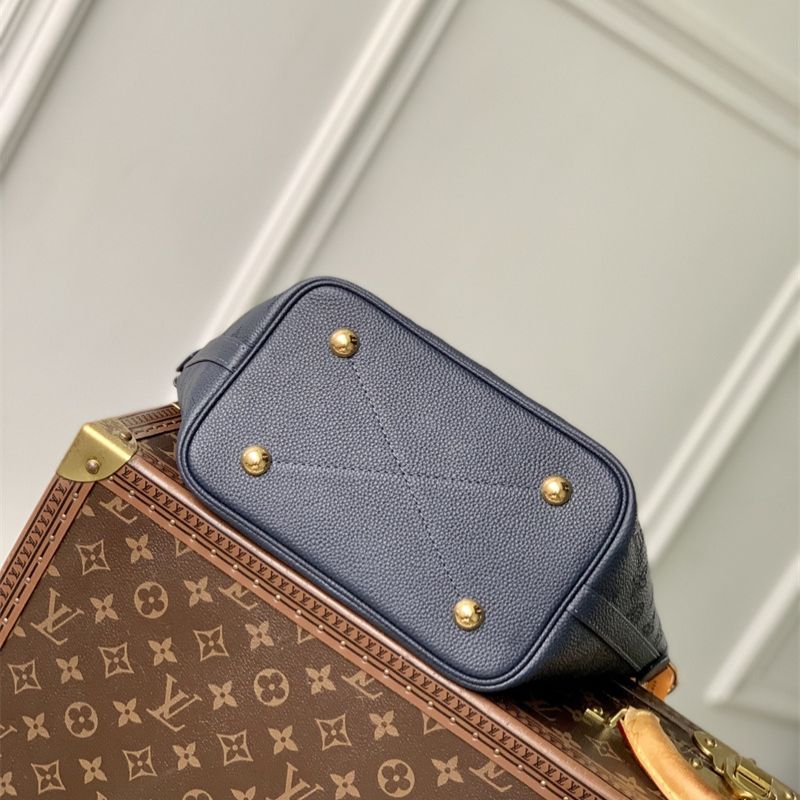 LV Neverfull MM Monogram Empreinte Leather Handbag