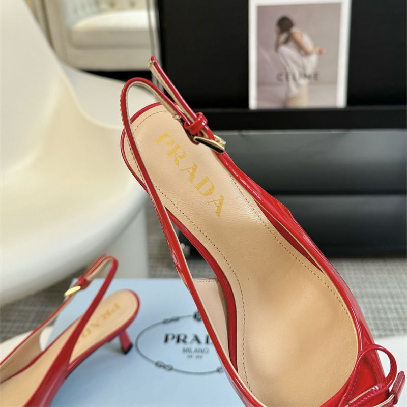 Prada Red Patent Leather