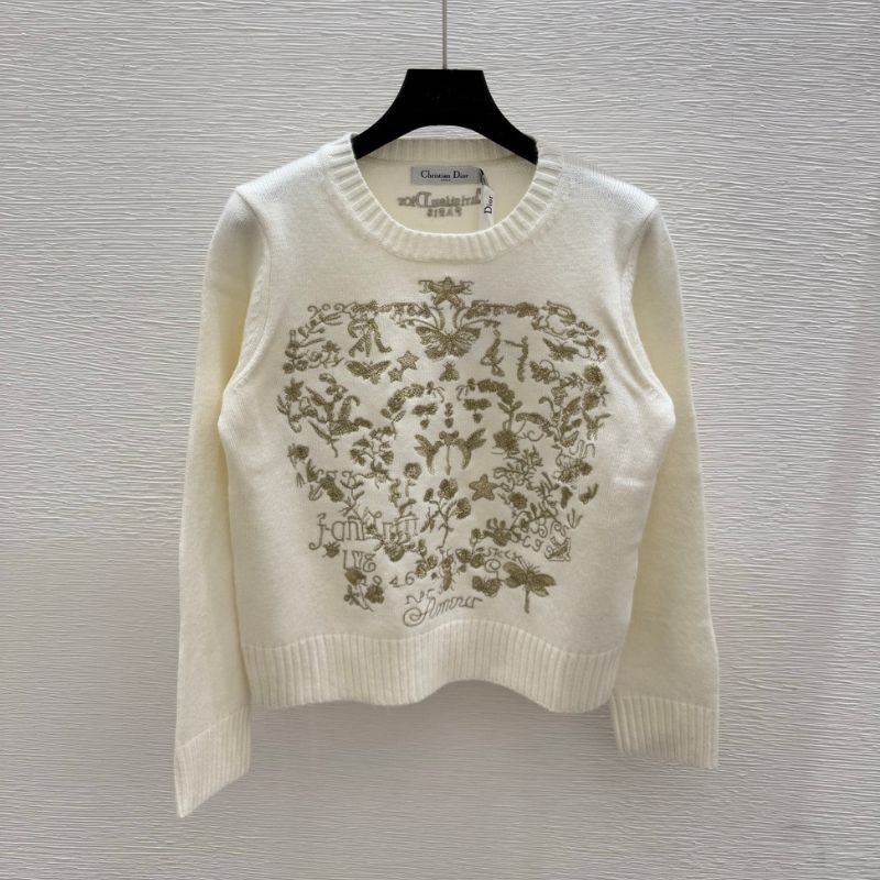 Christian Dior Embroidered Sweater