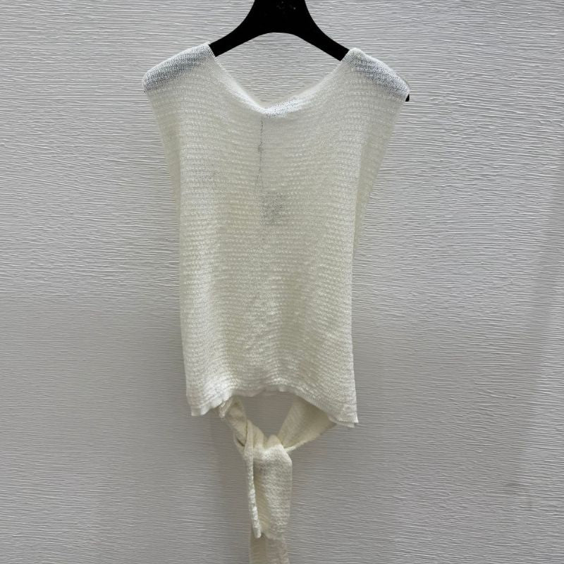 Loewe Knot-Front Vest