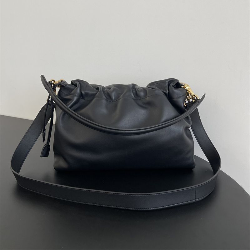 Fendi Mamma Baguette Large Nappa Leather Bag