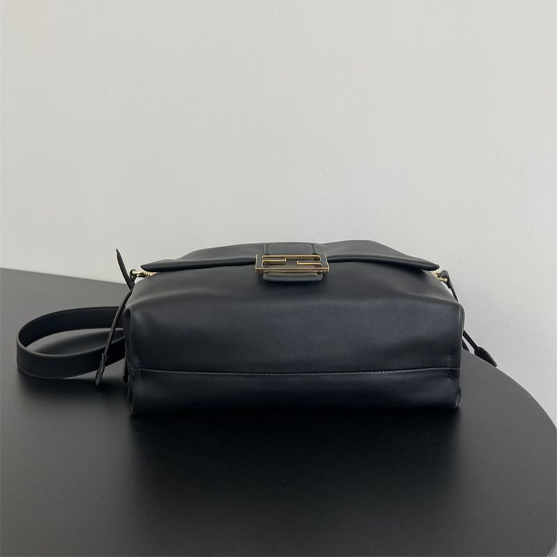 Fendi Mamma Baguette Large Nappa Leather Bag