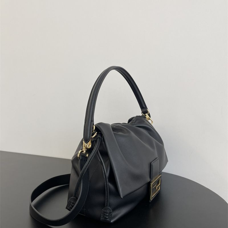 Fendi Mamma Baguette Large Nappa Leather Bag