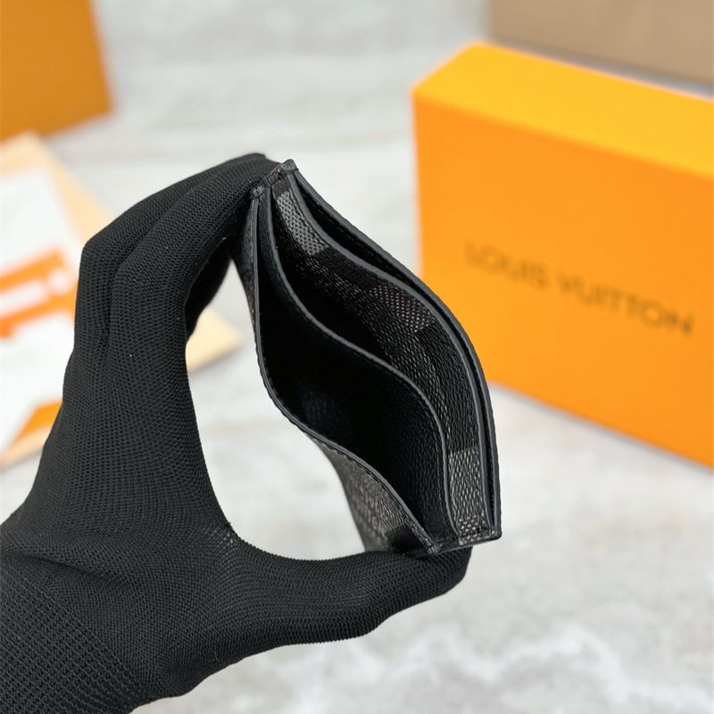 LV Double Card Holder