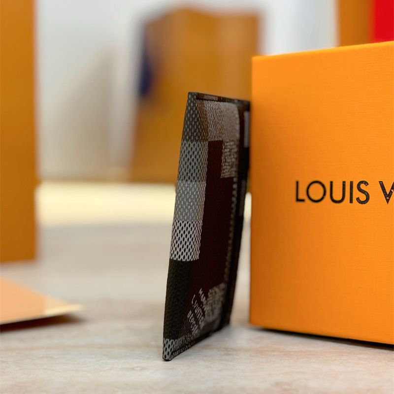 LV Double Card Holder