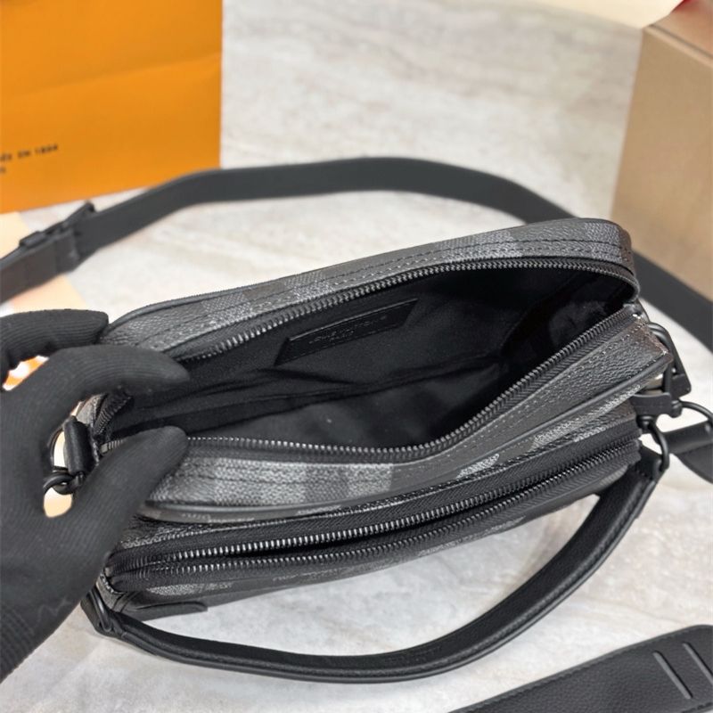 Louis Vuitton Graphite Trio Messenger Bag