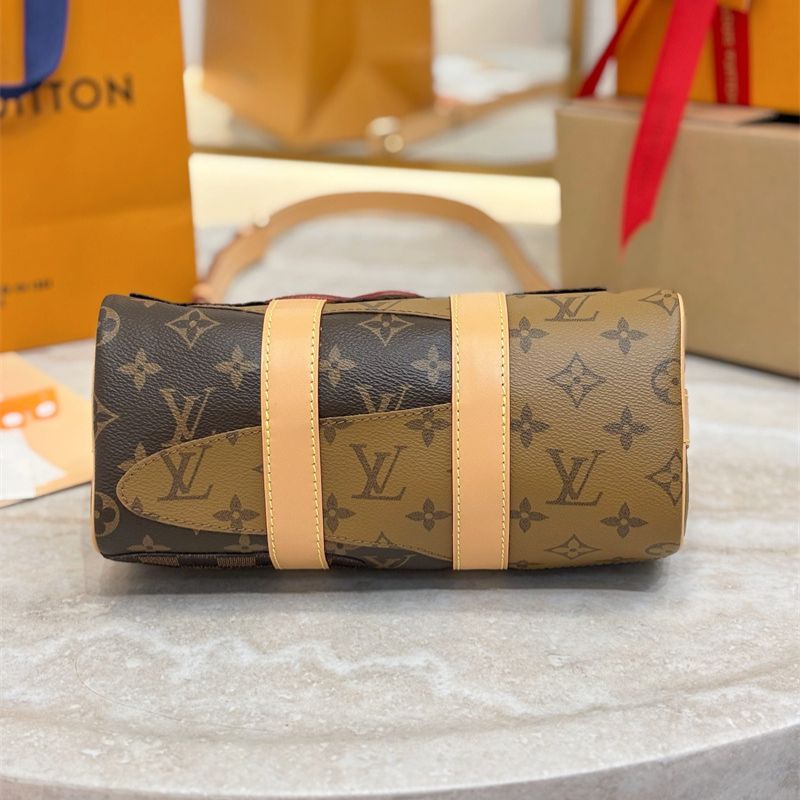 Louis Vuitton Keepall Bandouliere Monogram Canvas Bag