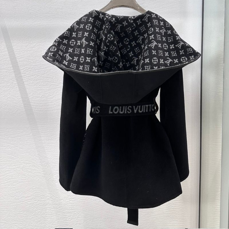 Louis Vuitton Black Coats Jackets & Vests for Women