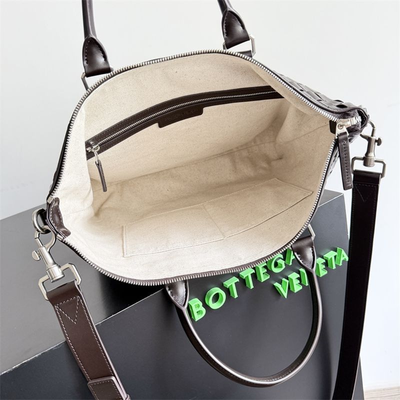 Bottega Veneta Intrecciato Leather Soft Briefcase