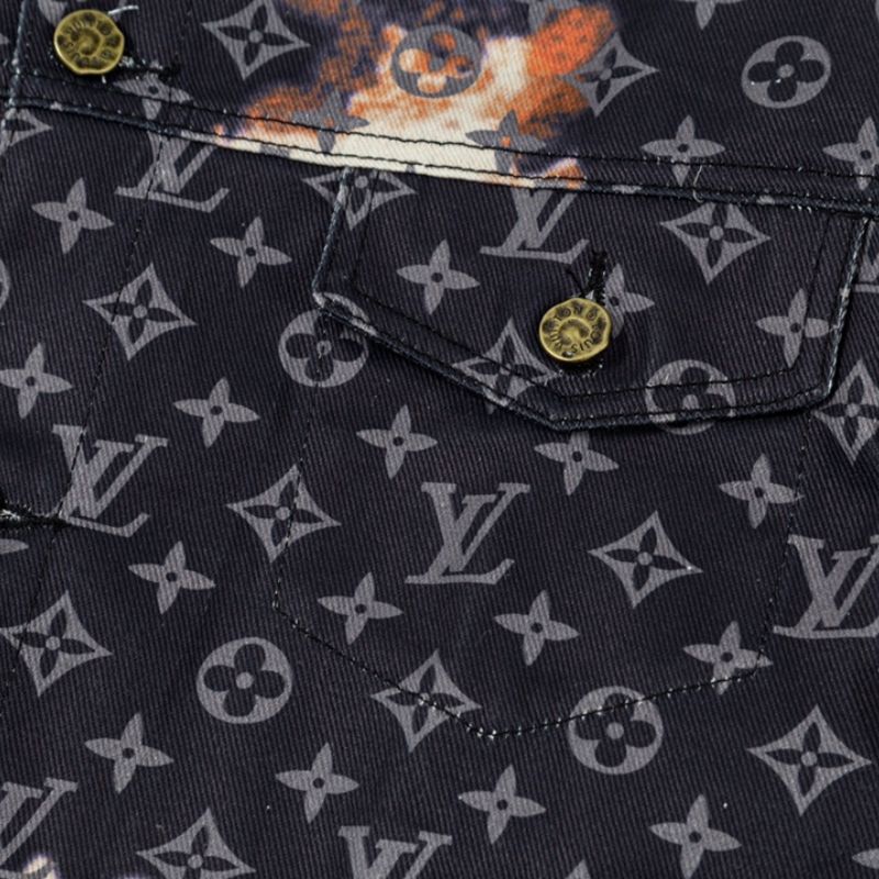 Louis Vuitton Denim Men Jacket