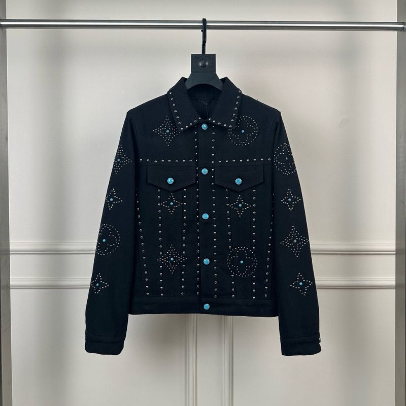 Louis Vuitton Embroidered Denim Jacket