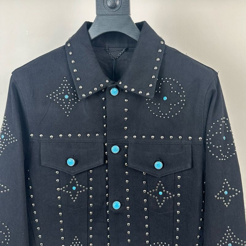 Louis Vuitton Embroidered Denim Jacket