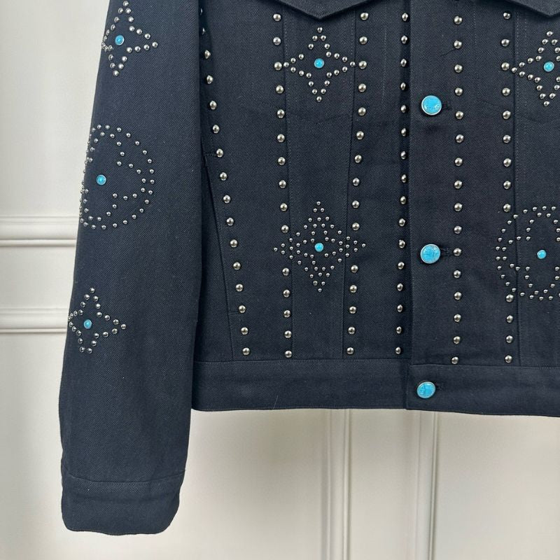 Louis Vuitton Embroidered Denim Jacket