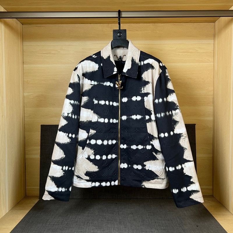 Louis Vuitton Tie Dye Denim Jacket