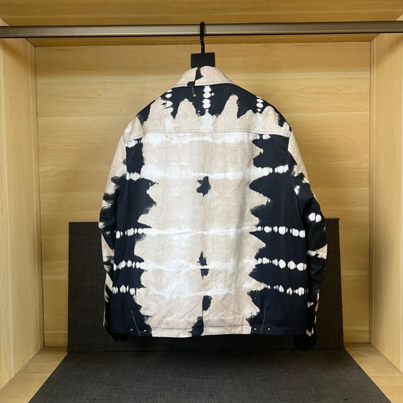 Louis Vuitton Tie Dye Denim Jacket