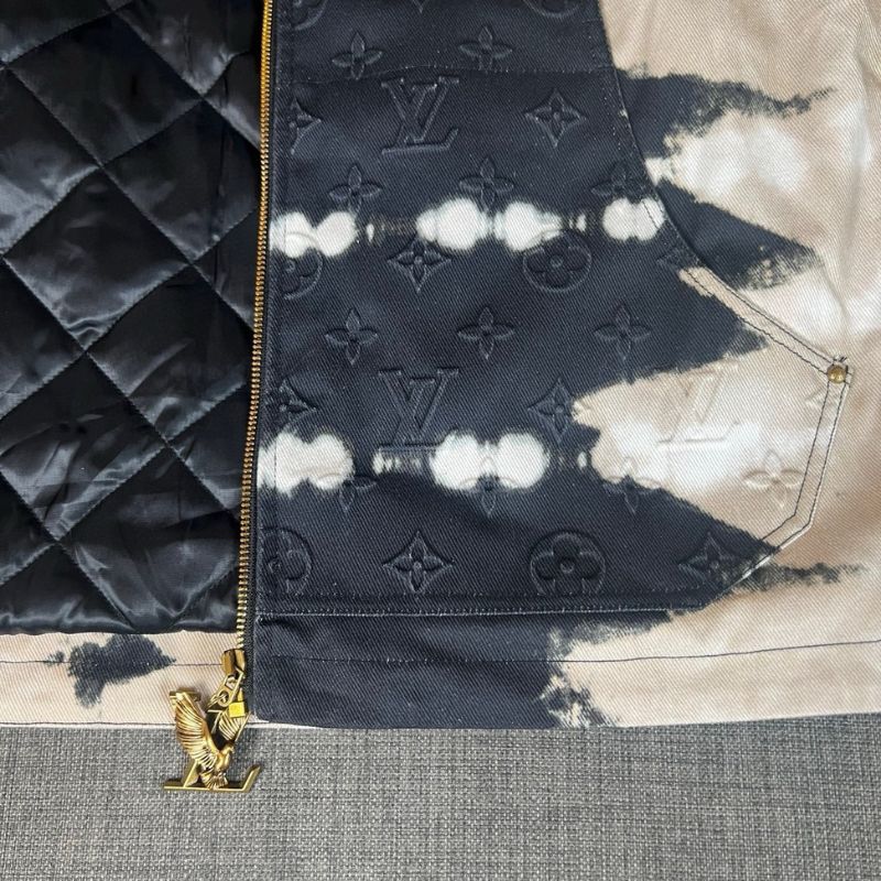 Louis Vuitton Tie Dye Denim Jacket