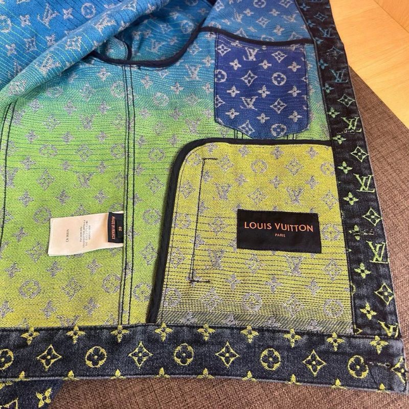 Louis Vuitton Kim Jones Monogram Denim Jacket
