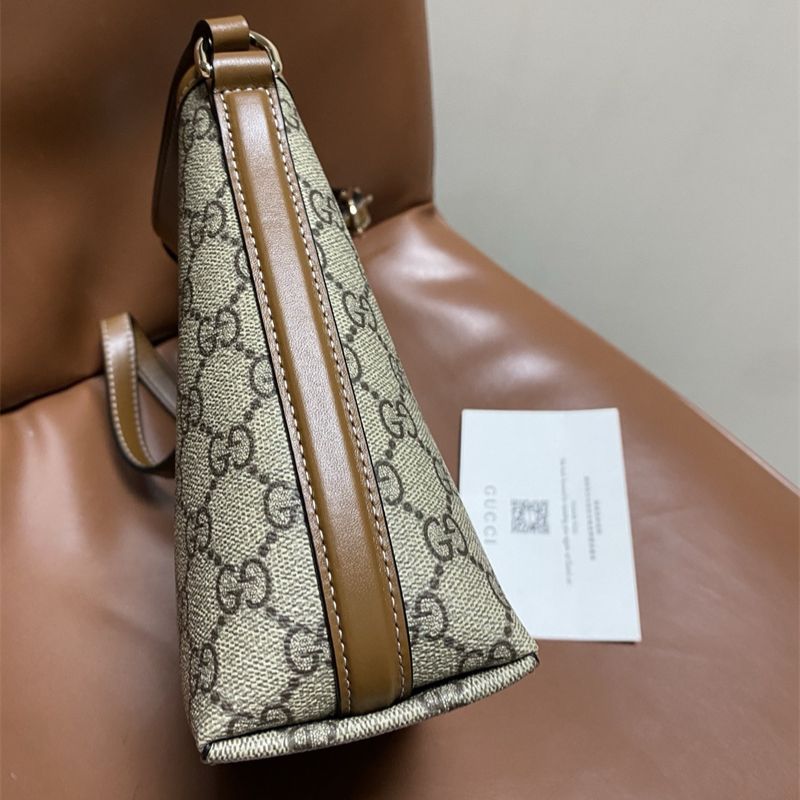 Gucci GG Emblem Small Bucket Bag