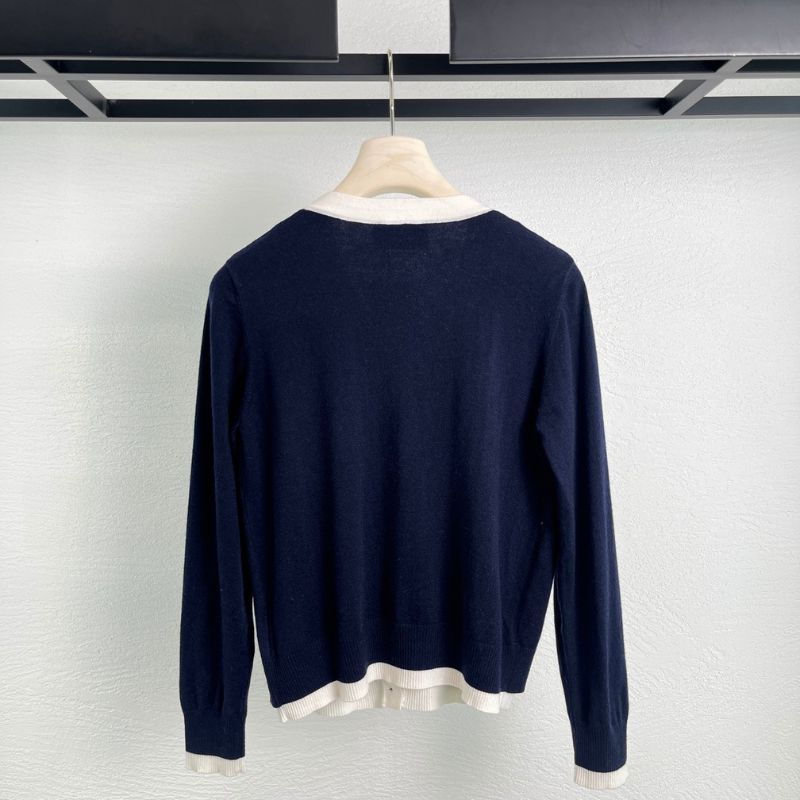 Prada cropped wool cardigan.