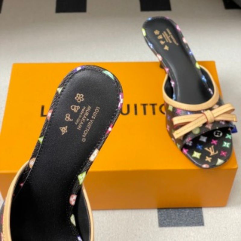 Louis Vuitton x Takashi Murakami 6AM Mules.