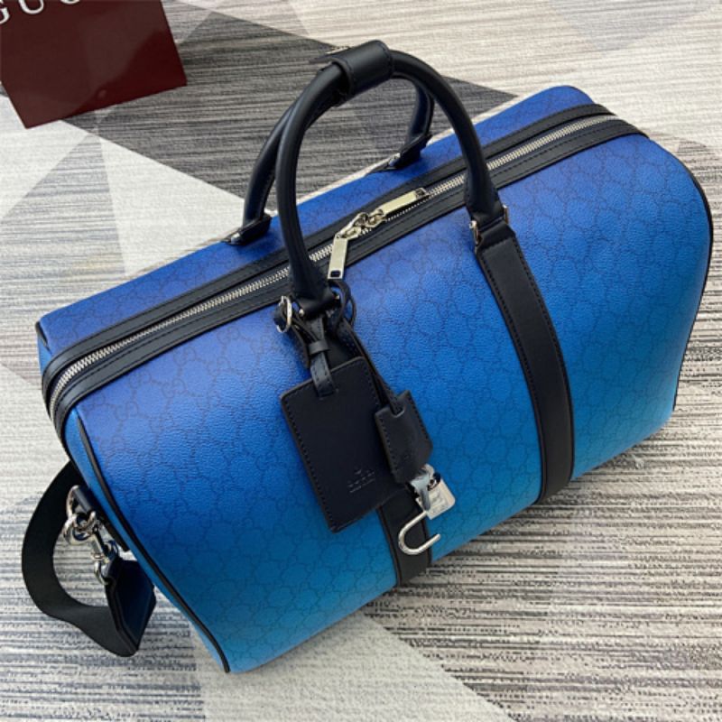 Gucci Chroma Duffle Bag in a blue gradient
