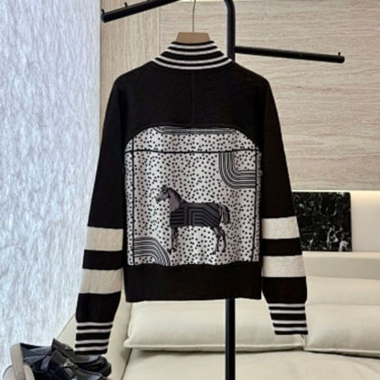 Hermès "Brides de Gala Bandana" Zip Jacket.