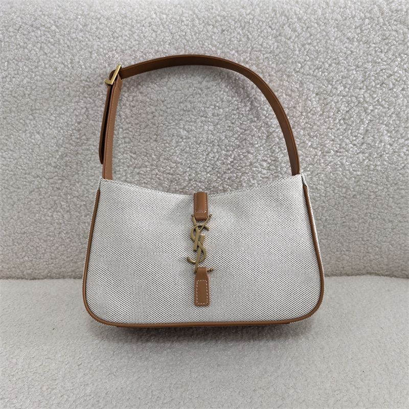 Saint Laurent Le 5 à 7 Small canvas shoulder bag