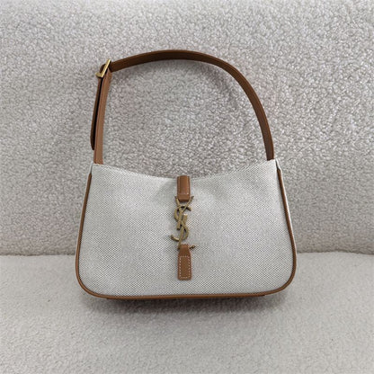 Saint Laurent Le 5 à 7 Small canvas shoulder bag