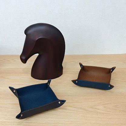 Hermès leather change trays